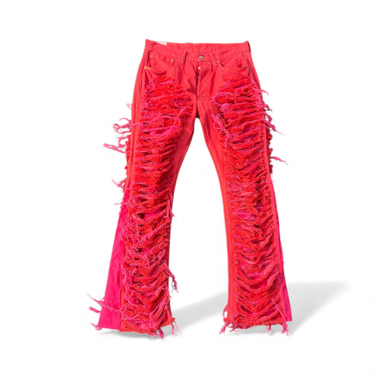 L.D.R Slasher Jeans (pink) – Lotto Denim Repair