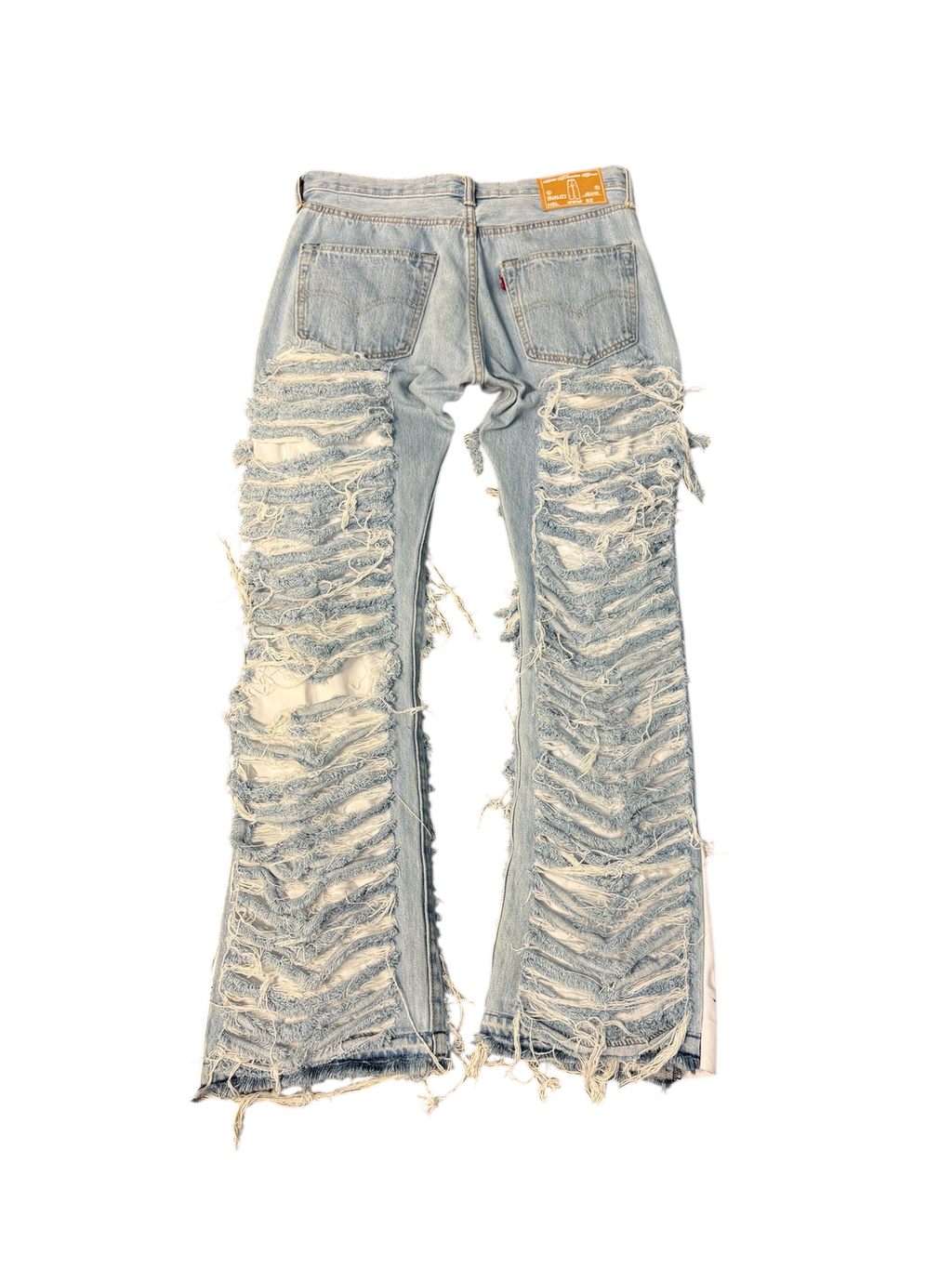LDR® Slasher Jeans 1of1 (blue-white custom)