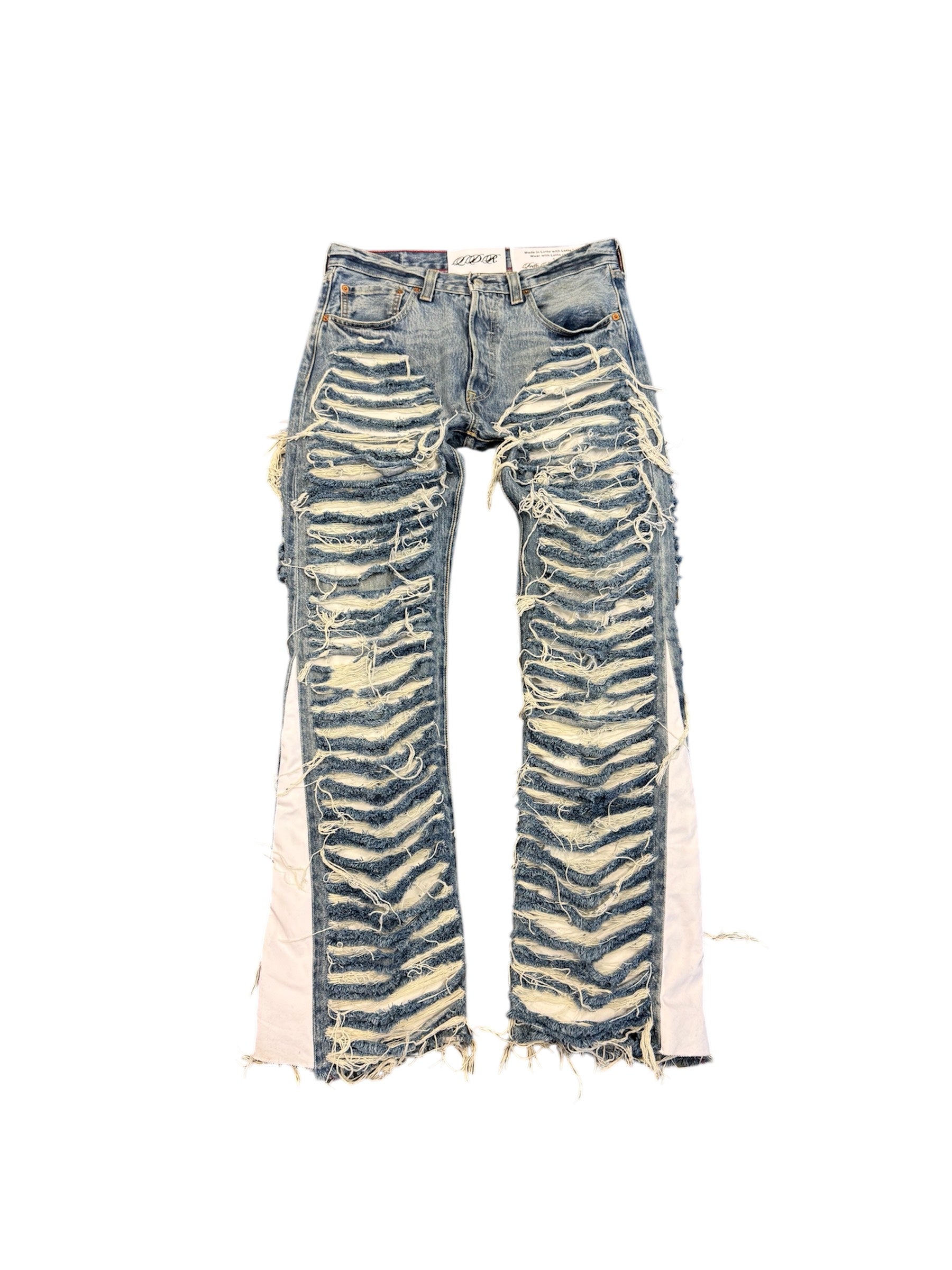 L.D.R® Slasher Jeans (blue-white)