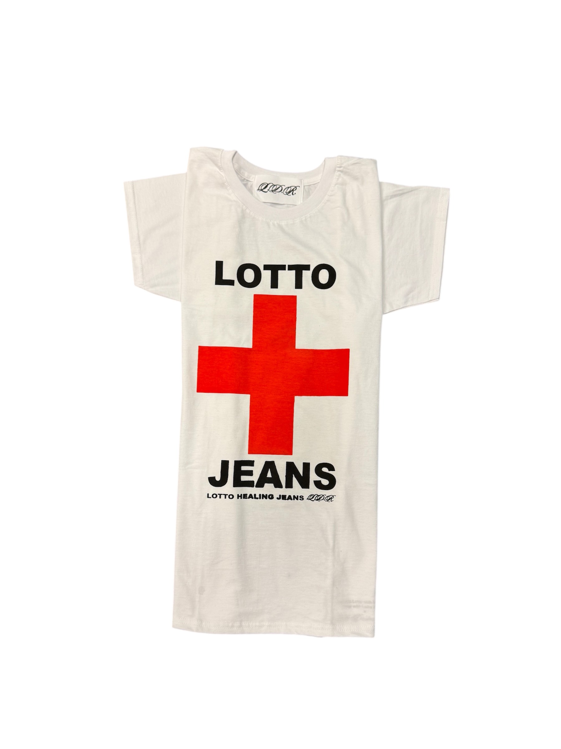 LOTTO HEALING JEANS T-shirt (white/red)