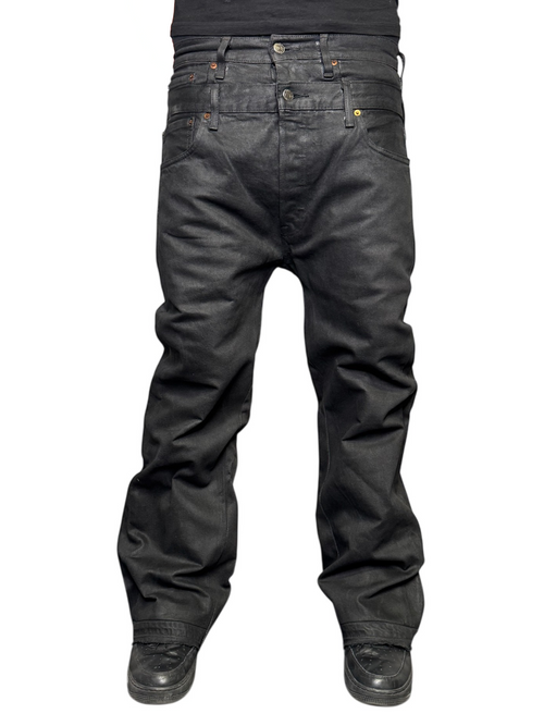 L.D.R® Slasher Jeans (black) – Lotto Denim Repair