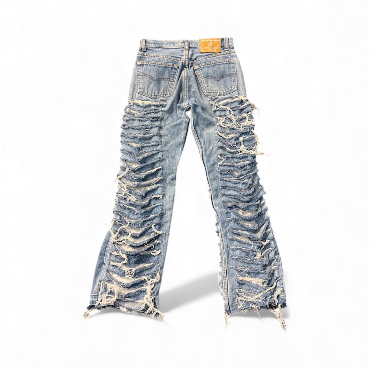L.D.R Slasher Jeans (blue white)
