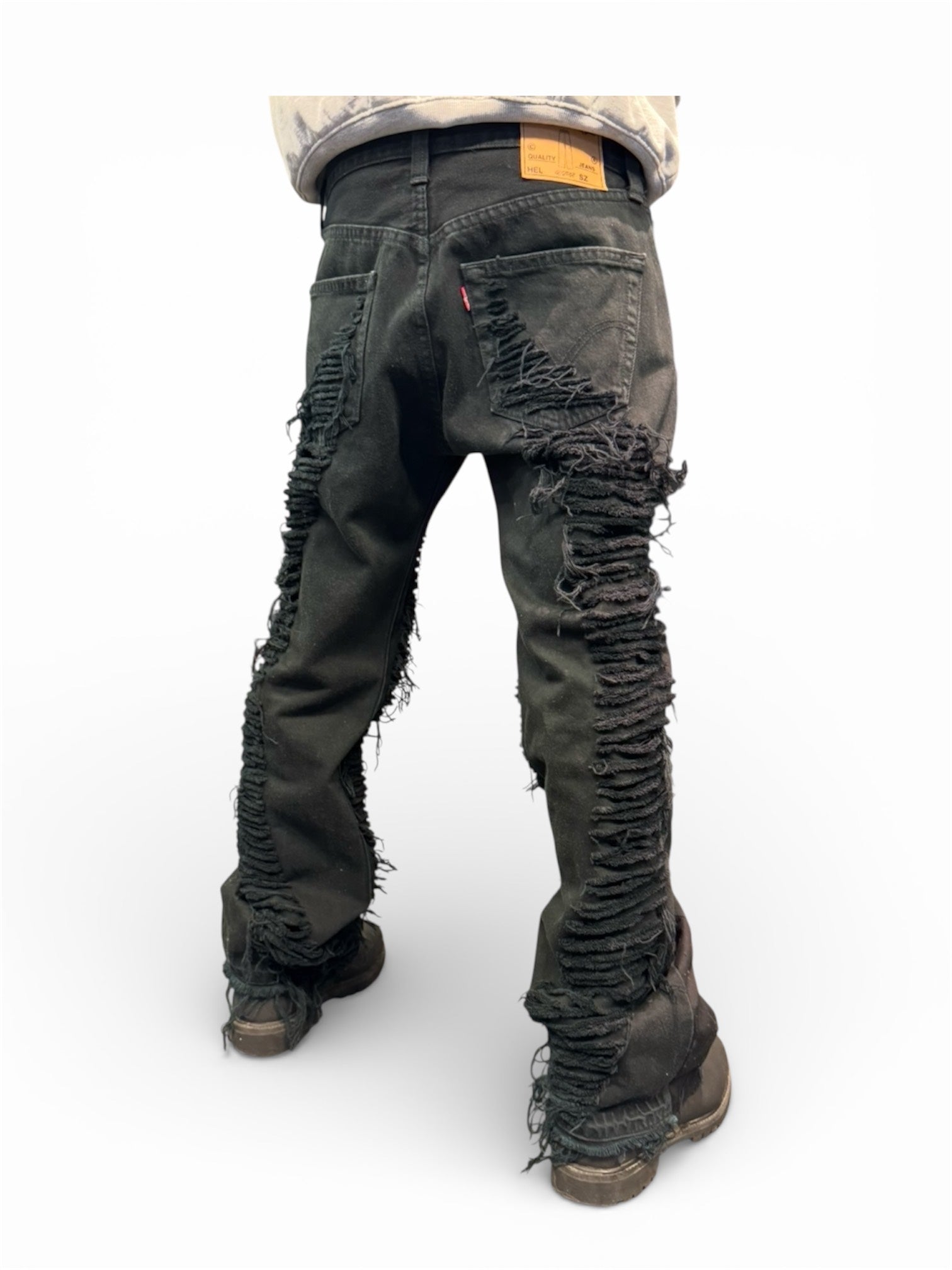 L.D.R® Stripe jeans (black)