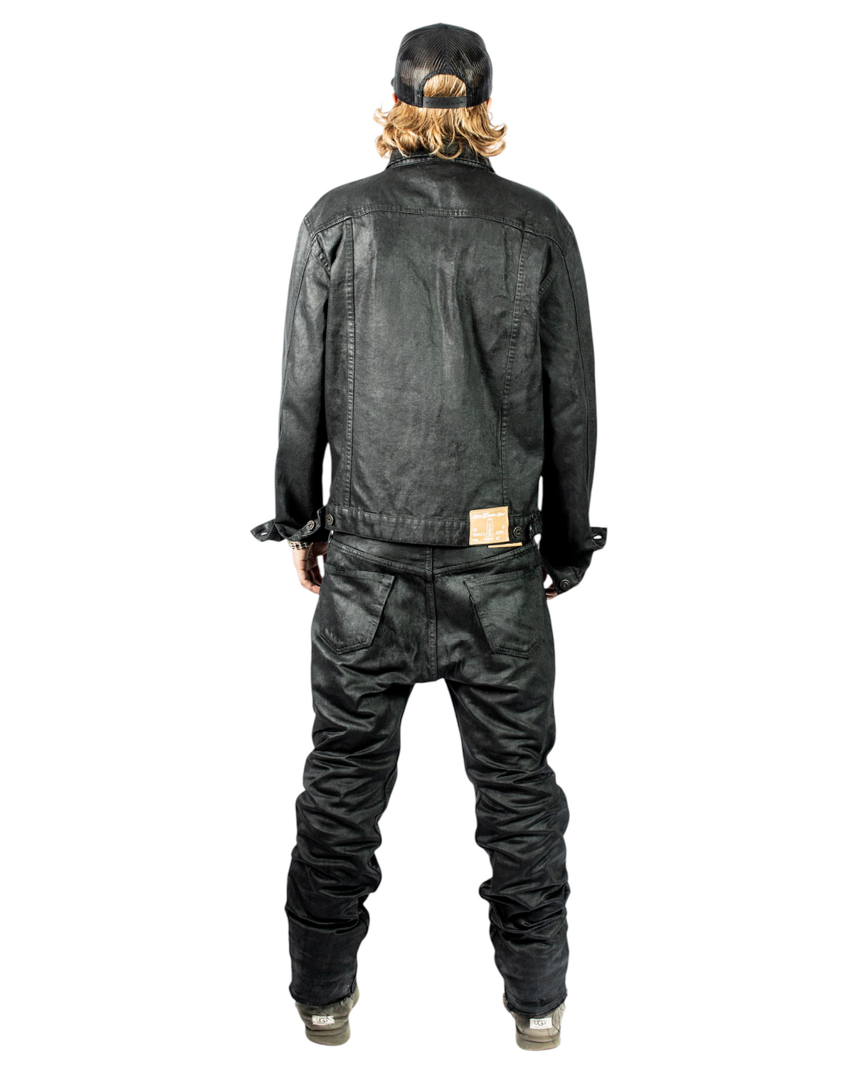 L.D.R® Waxed Denim set (black)